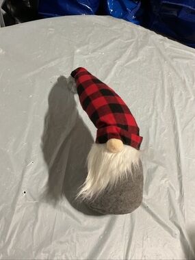 Red & Black Buffalo Plaid Gnome Décor